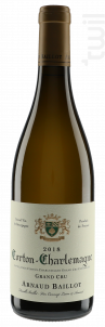 Corton-Charlemagne Grand Cru - Domaine Arnaud Baillot - 2018 - Blanc