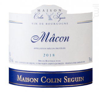 Macon Tradition - Maison Colin Seguin - 2018 - Rosé