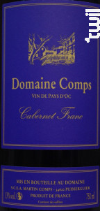 Cabernet Franc - Domaine Comps - 2018 - Rouge