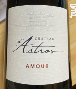 Amour - Château d'Astros - 2019 - Rouge