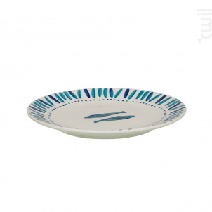 Assiette Plate Kyanos 27 Cm lot De 6 - table passion -  - 