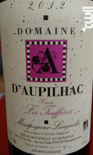 Cuvée Les Truffières - Domaine D'aupilhac - 2012 - Rouge