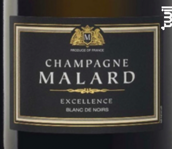 Blanc De Noirs Excellence - Champagne Malard - Non millésimé - Blanc
