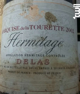 Marquise de la Tourette - Maison Delas - Domaine Des Tourettes - 1999 - Rouge