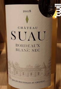 Château Suau Bordeaux Blanc Sec - Château Suau - 2018 - Blanc