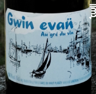 Gwin Evan - Au gré du vin - Domaine du Haut-Planty - 2020 - Blanc