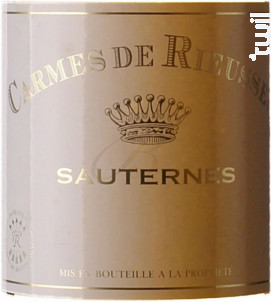 Carmes de Rieussec - Domaines Barons de Rothschild - Château Rieussec - 2013 - Blanc