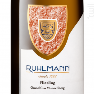 Riesling Grand Cru Muenchberg - Famille Ruhlmann Schutz - 2022 - Blanc