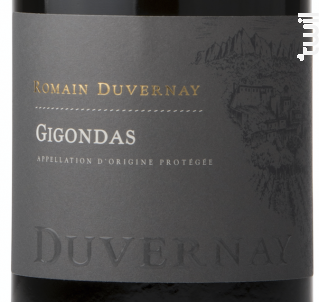 Gigondas - Romain Duvernay - 2018 - Rouge