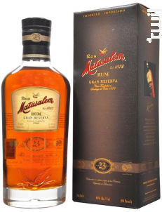 Matusalem Rhum Gran Reserva 23 Ans - Matusalem Rhum - Non millésimé - 