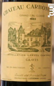Graves - Château Carbonnieux - 1983 - Rouge