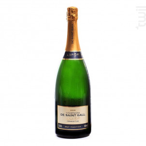 Brut Tradition Premier Cru - Champagne de Saint-Gall - Non millésimé - Effervescent
