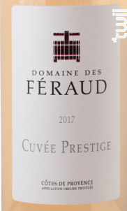 Cuvée Prestige - Domaine des Féraud - 2021 - Rosé