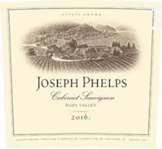 Joseph Phelps - Cabernet Sauvignon - Napa Valley - Joseph Phelps Winery - 2016 - Rouge