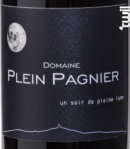 Un soir de pleine lune - Domaine Plein Pagnier - 2016 - Rouge