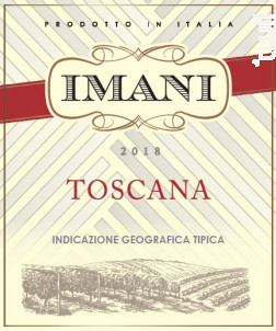 Imani Toscana - Bernard Magrez - 2018 - Rouge