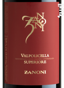 Zanoni Valpolicella - Zanoni - 2019 - Rouge