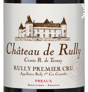 Rully Château de Rully Premier Cru Préaux - Antonin Rodet - 2021 - Rouge
