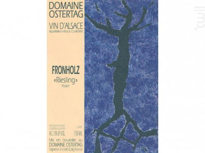 Fronholz Riesling - Domaine André Ostertag - 2021 - Blanc