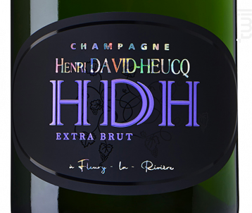Extra Brut - Champagne Henri David-Heucq - Non millésimé - Effervescent