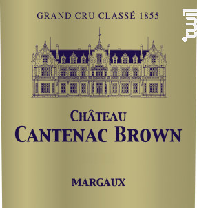Château Cantenac Brown - Château Cantenac Brown - 2015 - Rouge