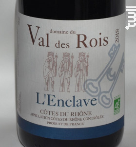 ENCLAVE - Domaine du Val des Rois - 2018 - Rouge