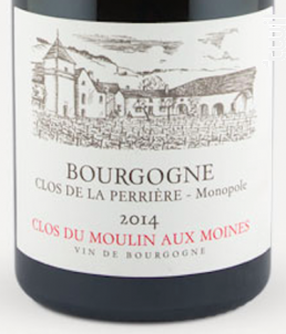 Bourgogne Clos de la Perrière Monopole - Clos du Moulin aux Moines - 2014 - Blanc