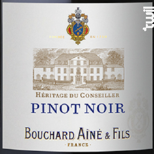 Héritage du conseiller Pinot Noir - Bouchard Aîné et Fils - 2021 - Rouge