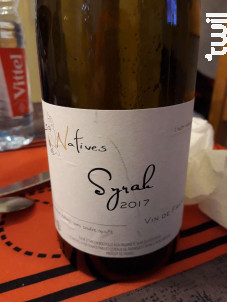 Syrah - LES NATIVES - 2017 - Rouge
