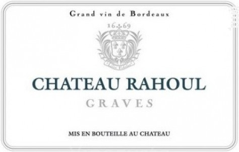 Château Rahoul - Vignobles Dourthe - Château Rahoul - 2006 - Blanc