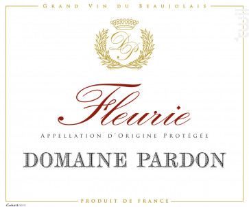 Fleurie Domaine Pardon - Pardon & Fils - 2024 - Rouge