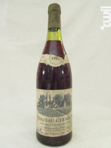 Château Germain - Domaine Jacques Germain - 1982 - Rouge
