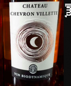 Château Chevron Villette - Château Chevron Villette - 2017 - Rosé