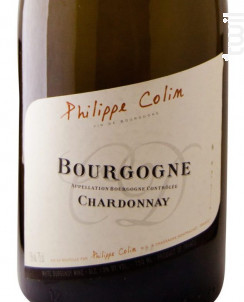BOURGOGNE Chardonnay - Domaine Philippe Colin - 2016 - Blanc