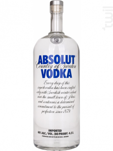 Absolut Vodka - Gallon - Absolut Vodka - Non millésimé - 