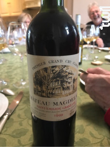 photo du vin Château Magdelaine