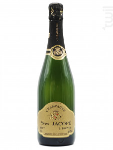 Champagne Yves Jacopé  - Brut Tradition - Yves Jacope - Non millésimé - Effervescent