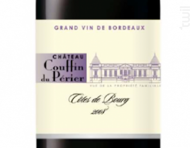 Château Couffin Du Perier - Château Couffin Du Perier - 2015 - Rouge