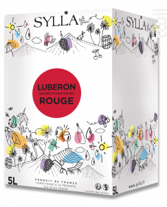 Luberon rouge BIB 10L SYLLA - Les Vins de Sylla - Non millésimé - Rouge