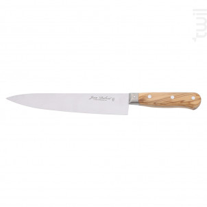Couteau Chef En Olivier 20 Cm - jean dubost -  - 