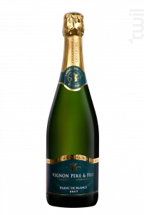 Champagne Blanc de blancs grand Cru Verzenay Potences - Rochelles - Champagne Vignon Père et Fils - 2015 - Effervescent