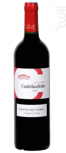 Rouge Tradition - Château  Cantelaudette - 2020 - Rouge
