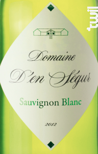 Sauvignon Blanc - Domaine d'En Ségur - 2017 - Blanc