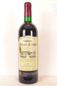 Cuvée Prestige - Château Belair Coubet - 1996 - Rouge