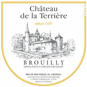 Brouilly Tradition - Château de la Terrière - 2020 - Rouge
