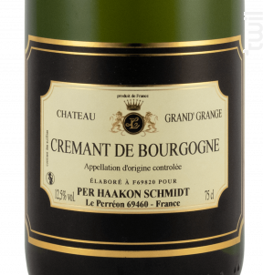 Crémant de Bourgogne - Château Grand'Grange - Non millésimé - Effervescent