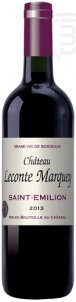 Château Leconte Marquey - Château Leconte Marquey - 2013 - Rouge
