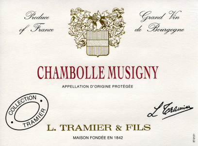 Chambolle-Musigny - Maison L. Tramier et Fils - 2013 - Rouge