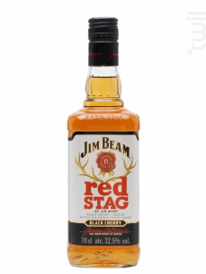 Whisky Jim Beam Red Stag Black Cherry - Jim Beam - Non millésimé - 