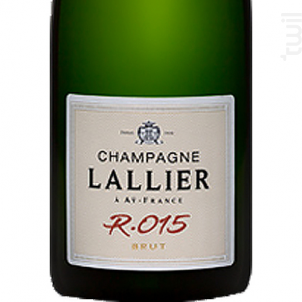 R.015 Brut - Champagne Lallier - Non millésimé - Effervescent